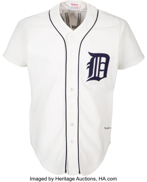 Al Kaline Detroit Tigers Signed White Majestic Jersey w/ Mr. Tiger