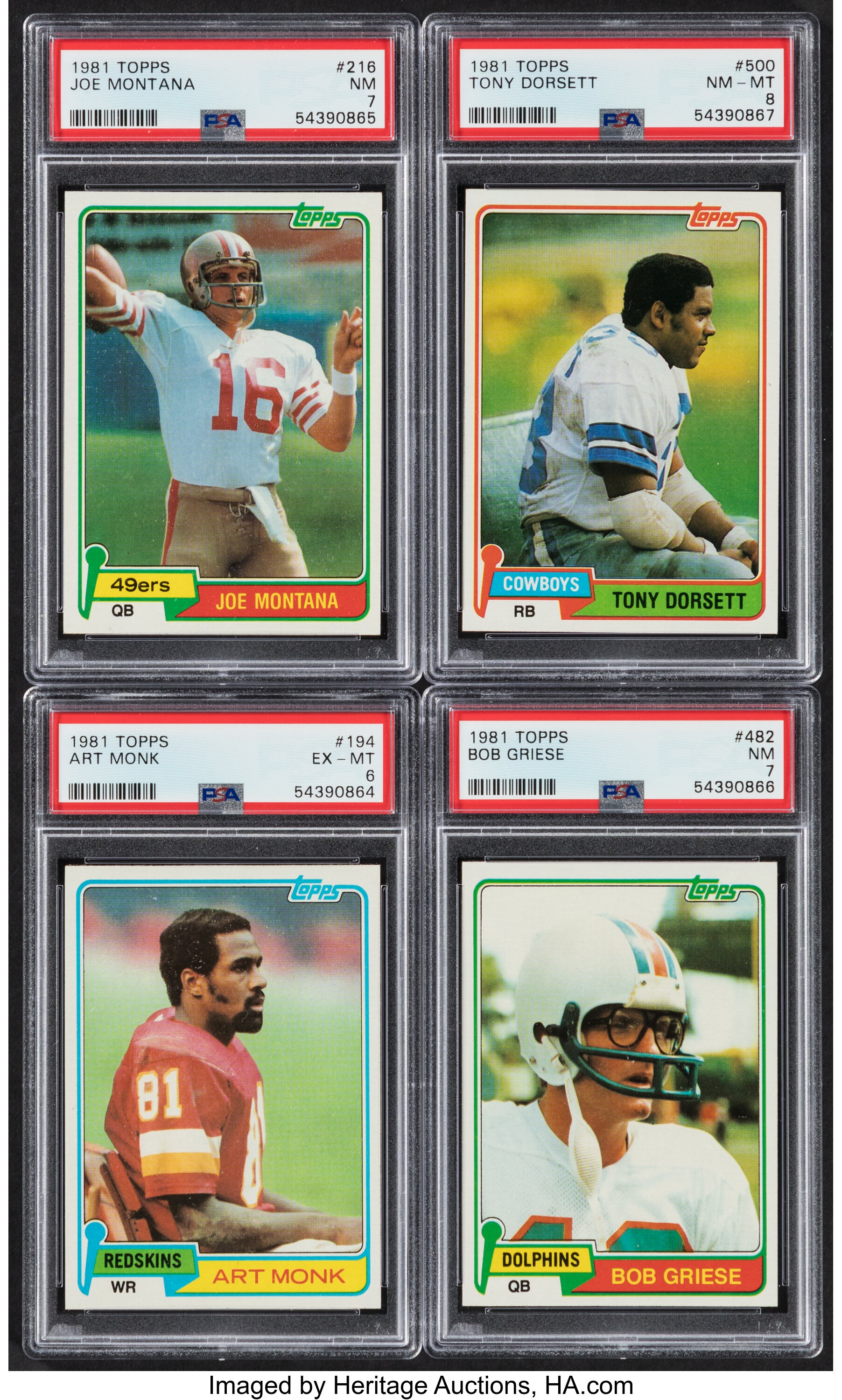 1981 Topps Football Complete Set (528).?... Football Cards Sets | Lot ...