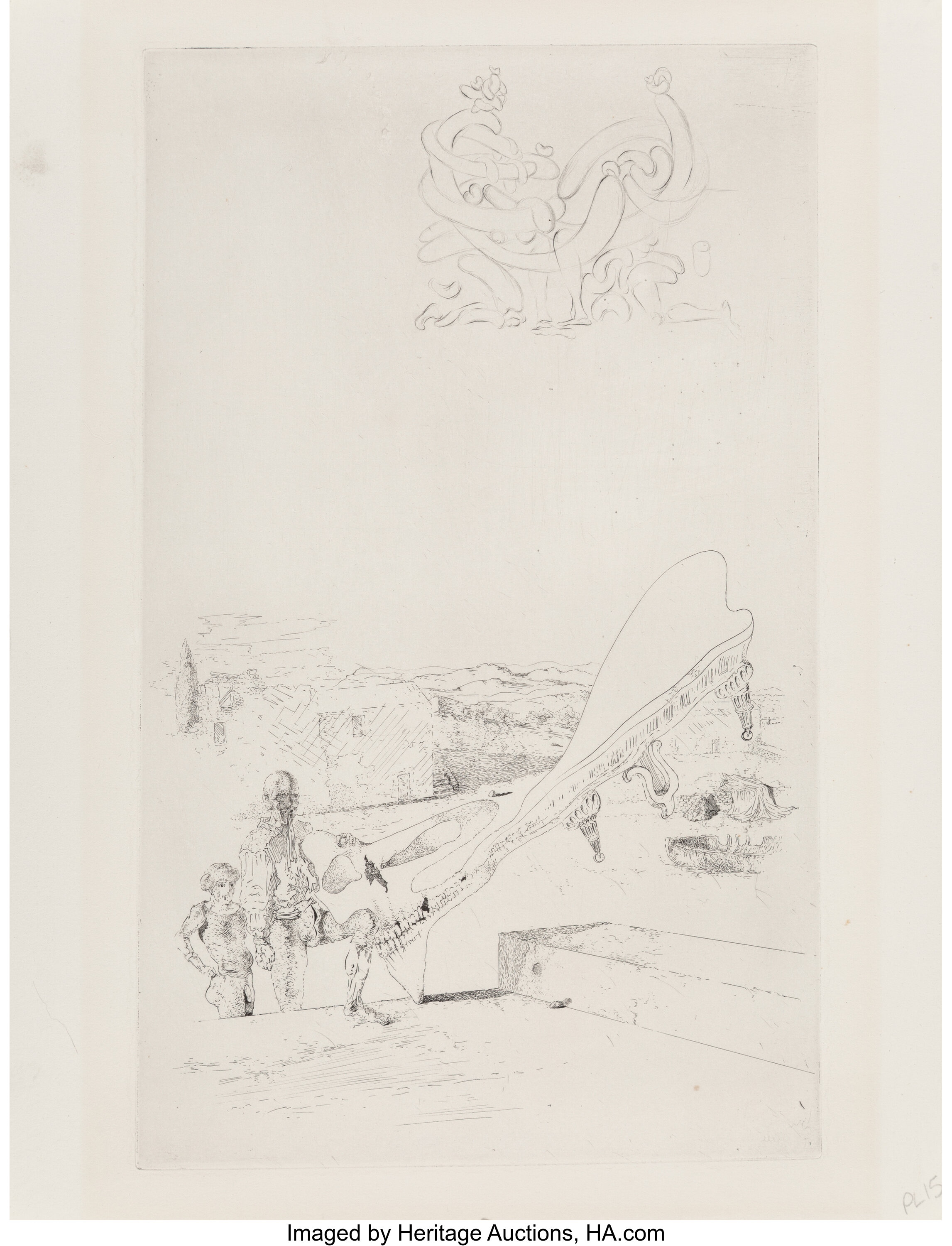 Salvador Dali (1904-1989). Untitled, from Les Chants de Maldoror, | Lot ...