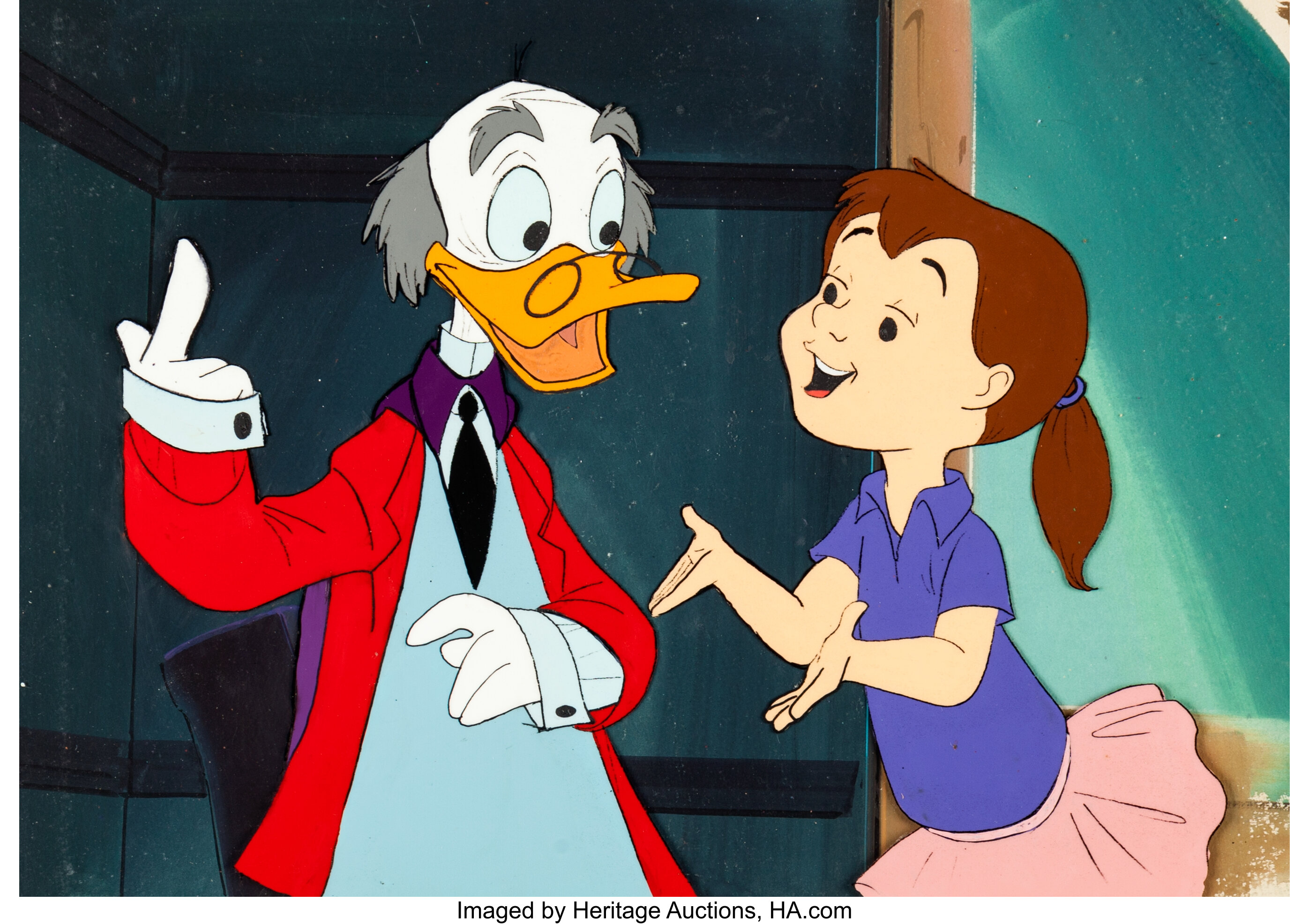 Walt Disney Educational Film Ludwig Von Drake and Girl Production