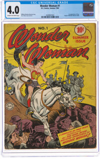 1- Wonder Woman Dollar Bill Comic Book Play Noney FREE SHIP SLEEVE ITEM M2