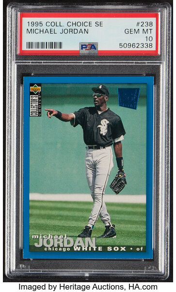 Michael Jordan White Sox 1995 Upper Deck One on