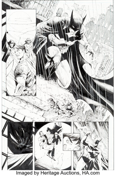 Tony Daniel and Sandu Florea Batman #673 Story Page 7 Original Art | Lot  #97098 | Heritage Auctions