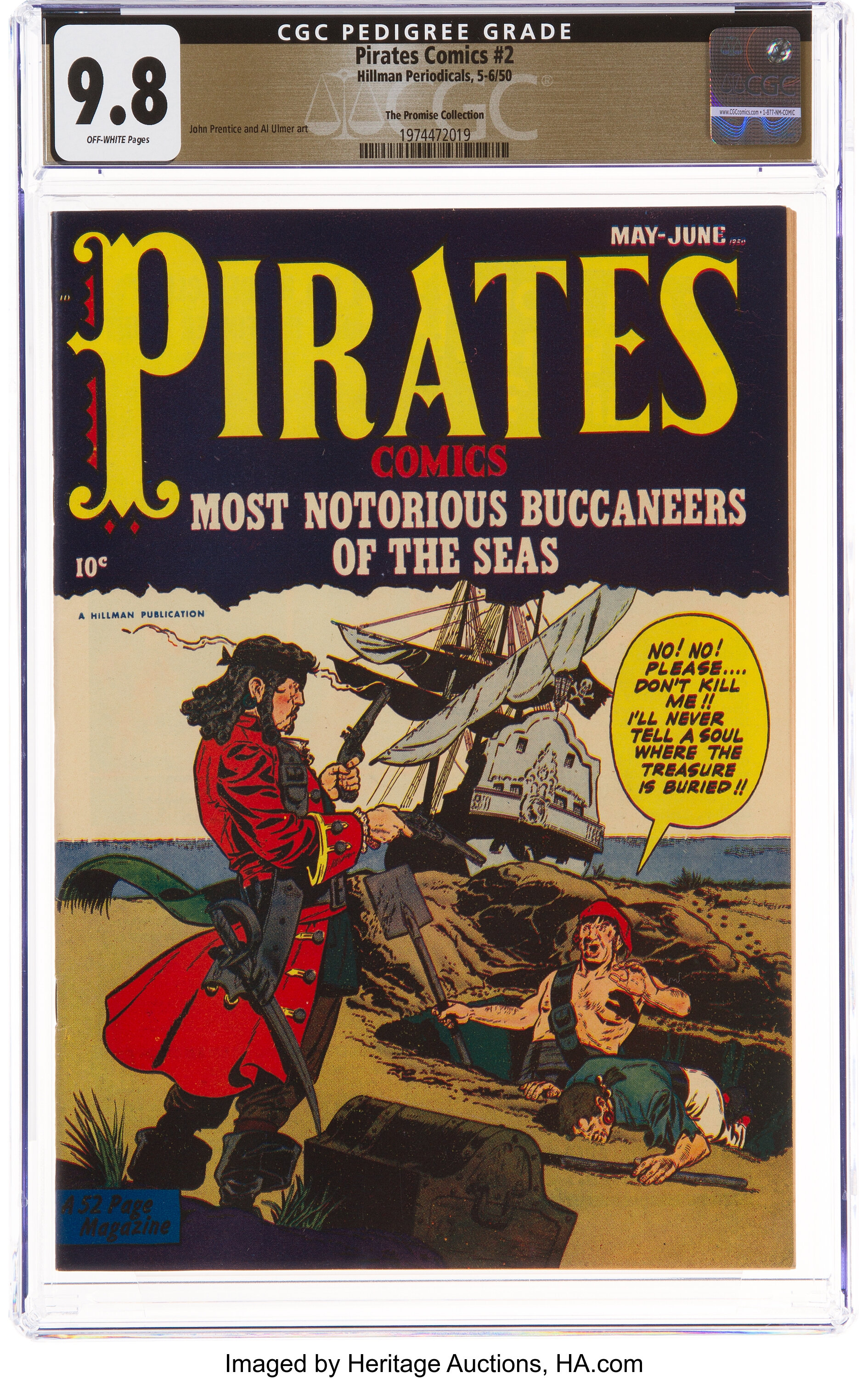 Pirates Comics Values and Price Guide | Heritage Auctions