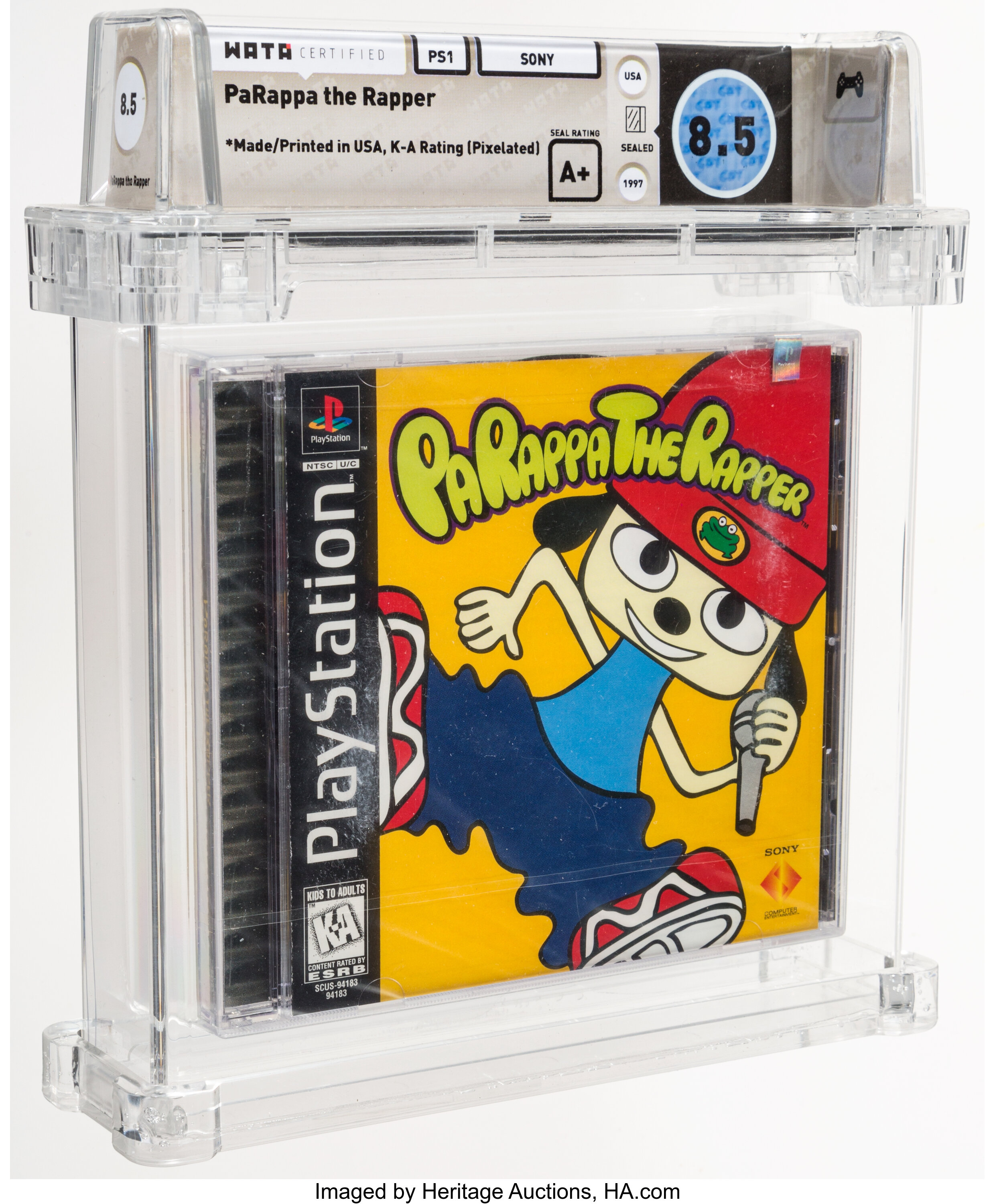 PARAPPA THE RAPPER PlayStation 1 PS1 NTSC-J (Tested & Working) $24.95 -  PicClick AU