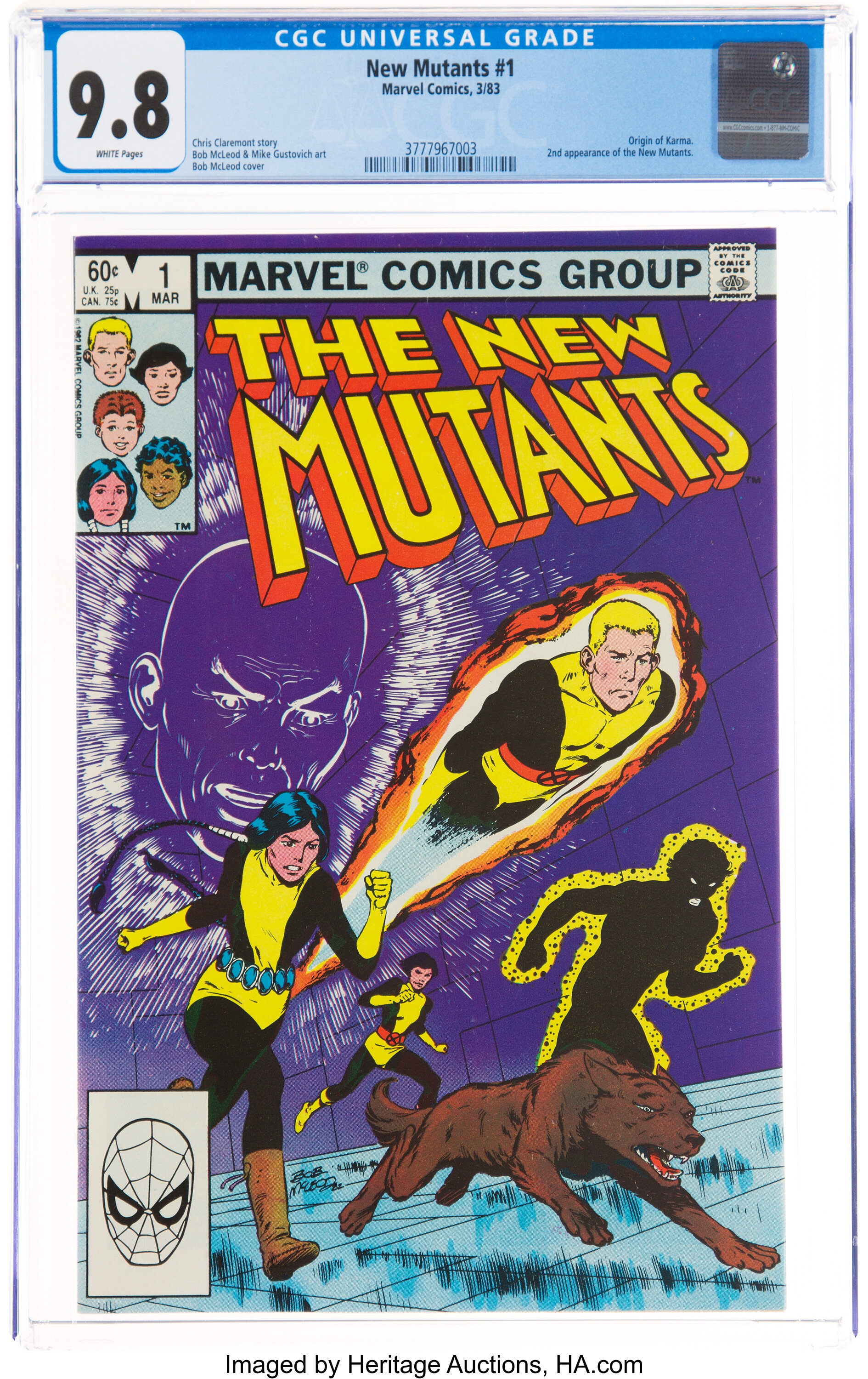 The New Mutants #2 (Apr 1983, Marvel)