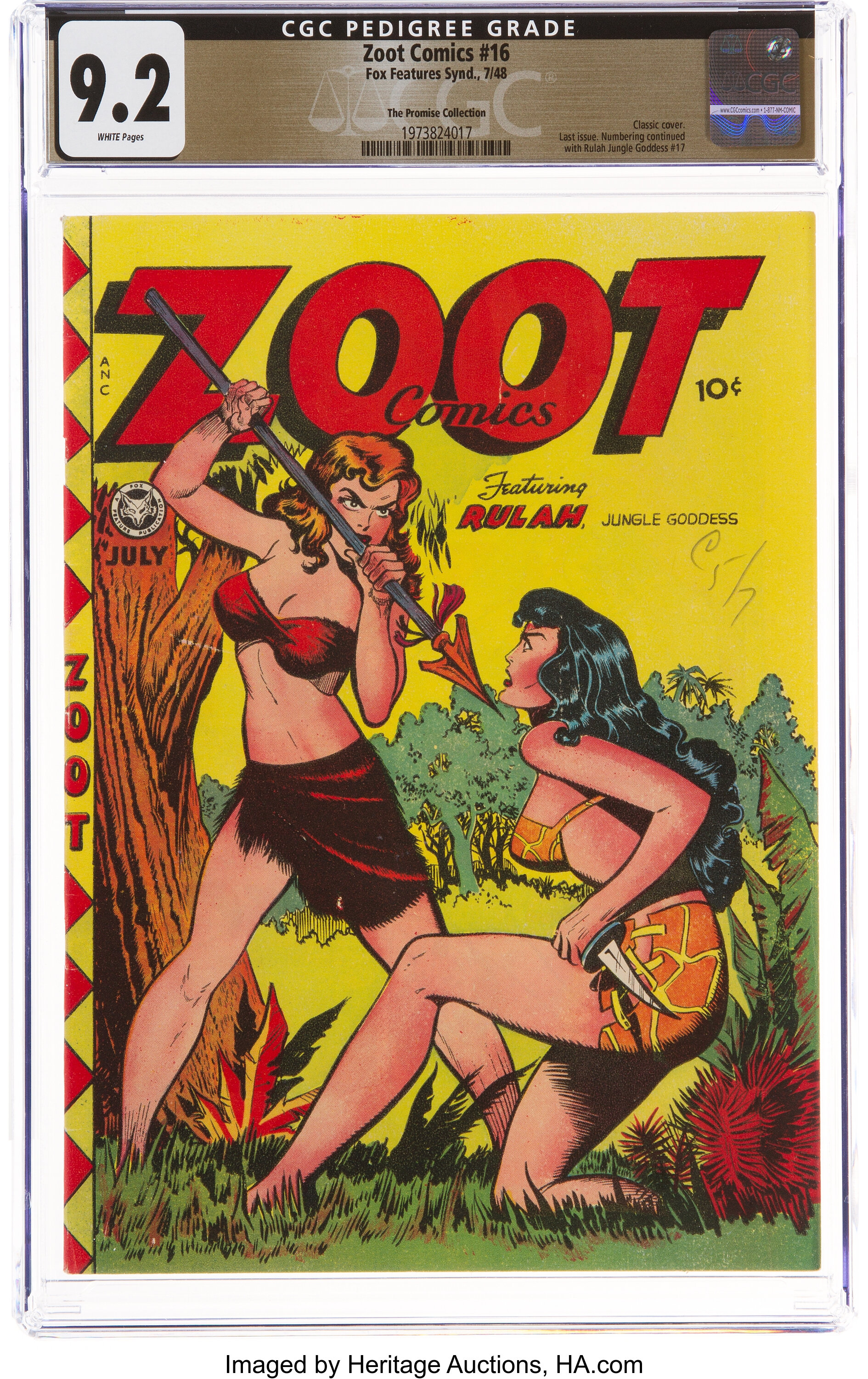 How Much Is Zoot Comics #16 Worth? Browse Comic Prices | Heritage