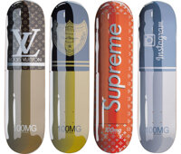 Denial Supreme Vuitton Smashup Pill Skateboard Deck Set (Edition of 10) - US