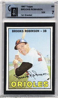 1968 Topps #20 Brooks Robinson Baltimore Orioles Baseball Card EX