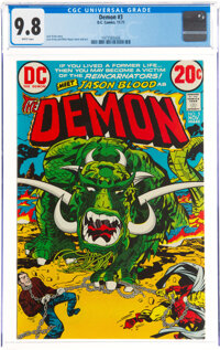 The DEMON No. 1 (Sept. 1972) NM by KIRBY, JACK: (1972) 1st Edition