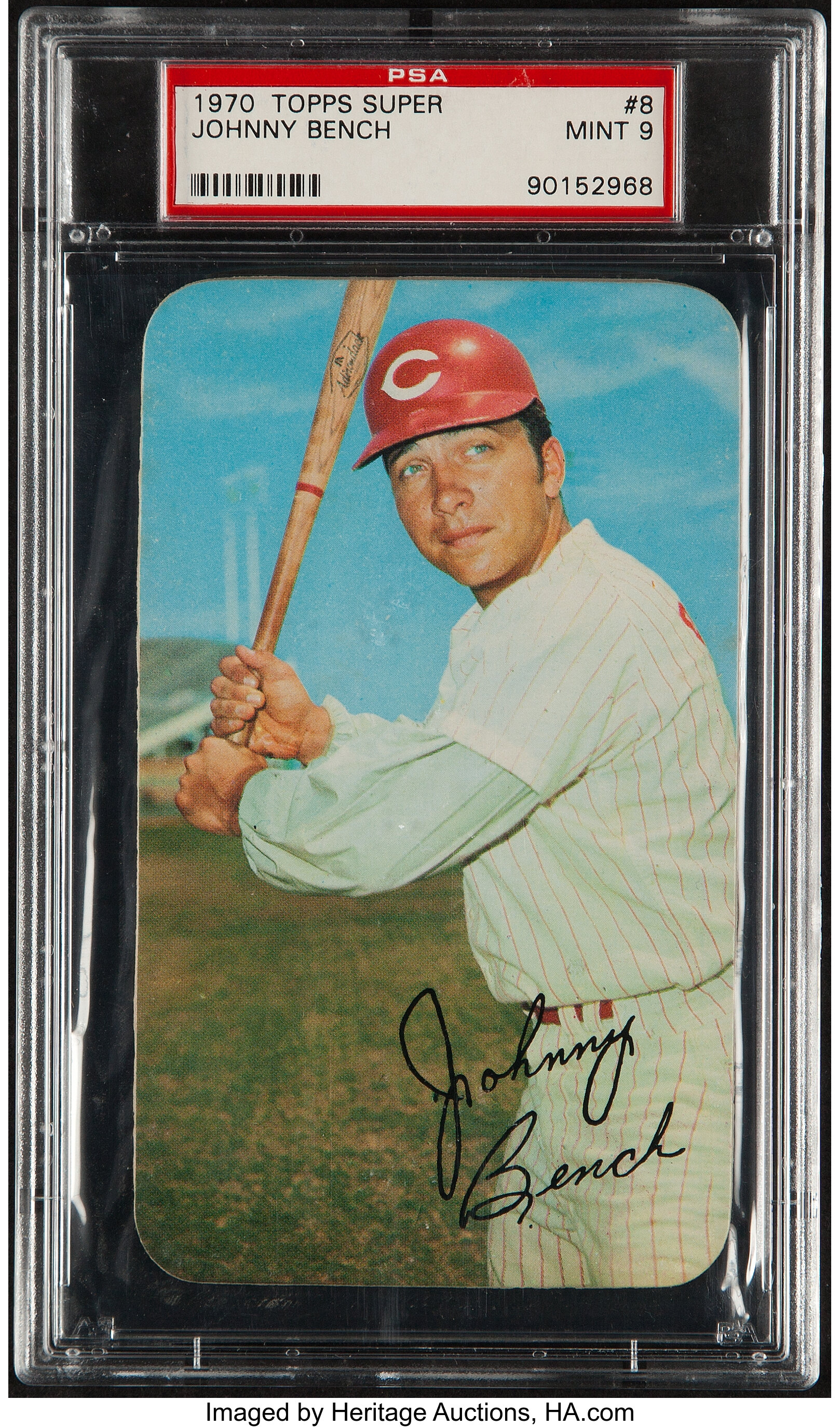 25 Most Watched Johnny Bench Baseball Cards on