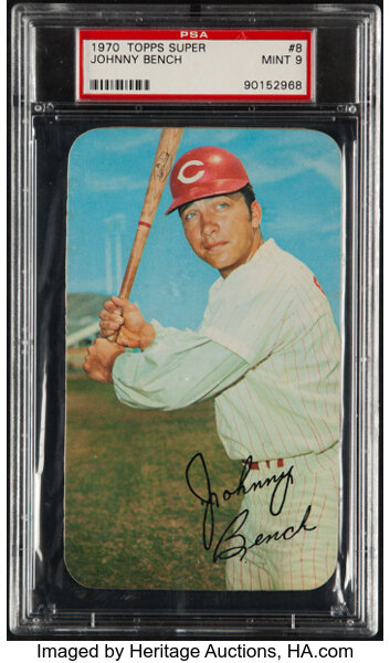 JOHNNY BENCH BASEBALL CARD - collectibles - by owner - sale