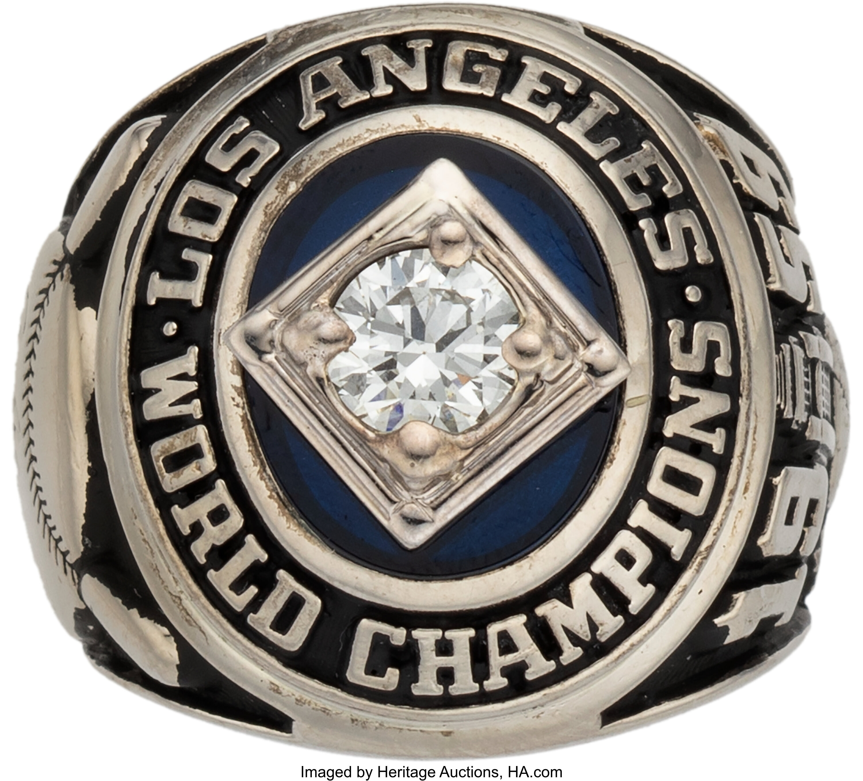 1959 Los Angeles Dodgers World Series Championship Ring Presented