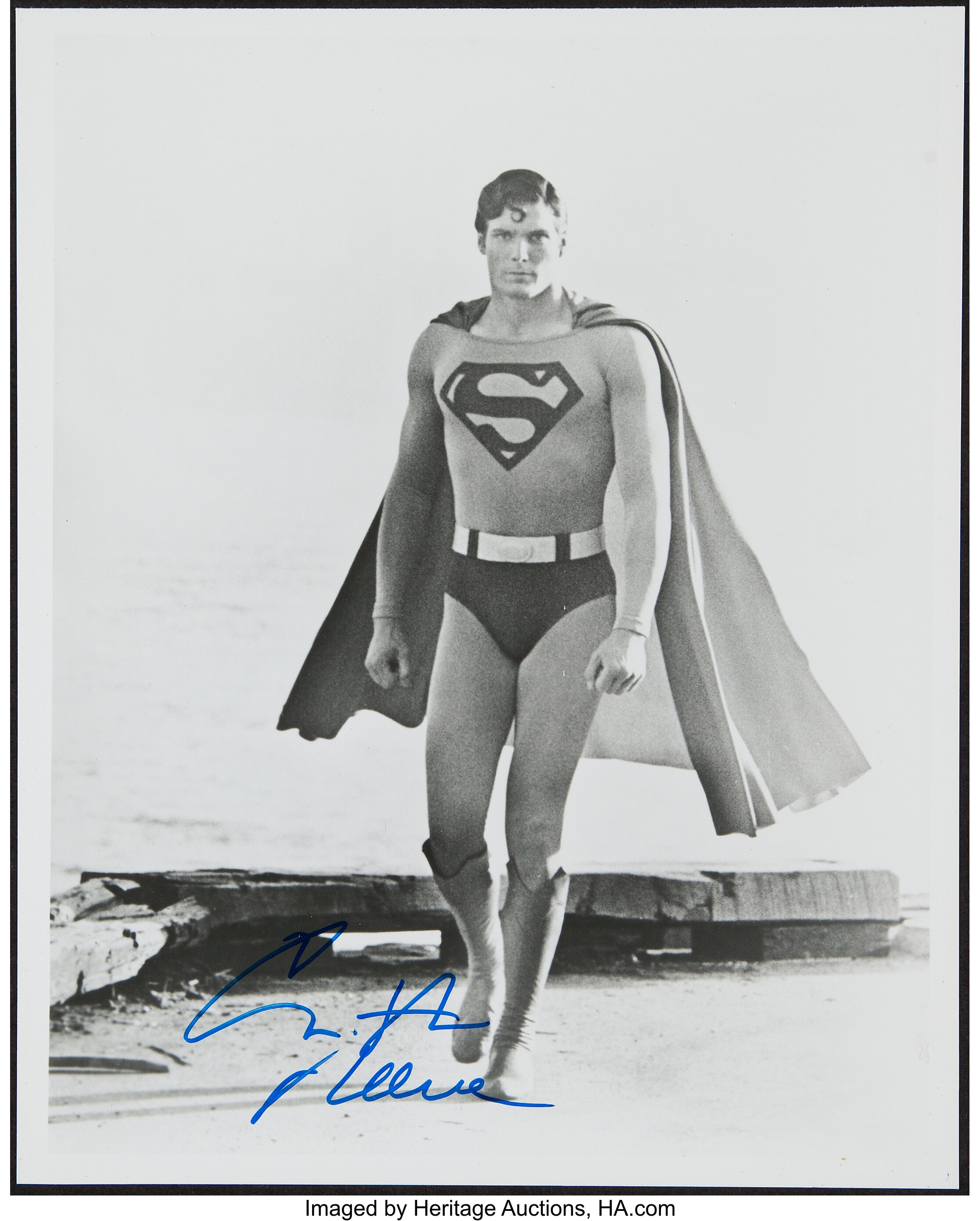 Christopher Reeve Signed Photograph. ... Autographs Photos | Lot #41473 ...