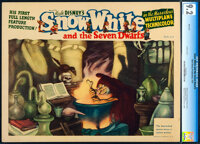 CGC-certified 1937 Snow White Lobby Card Featured in Heritage Sale