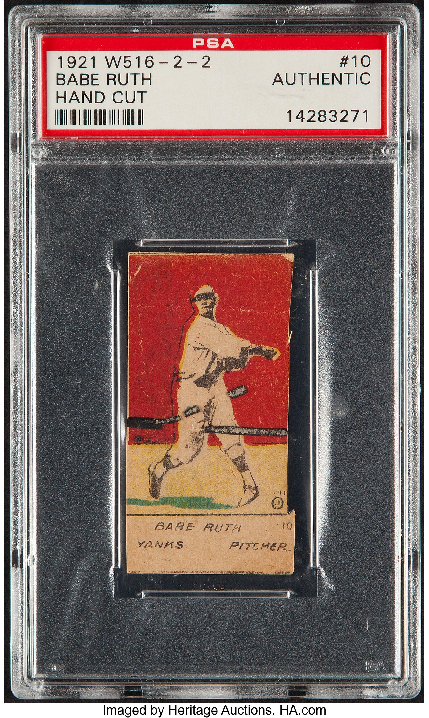 1921 W516-2-2 Babe Ruth