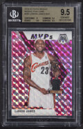 2019 Panini Mosaic LeBron James MVP (Pink Camo) #298 BGS Gem Mint