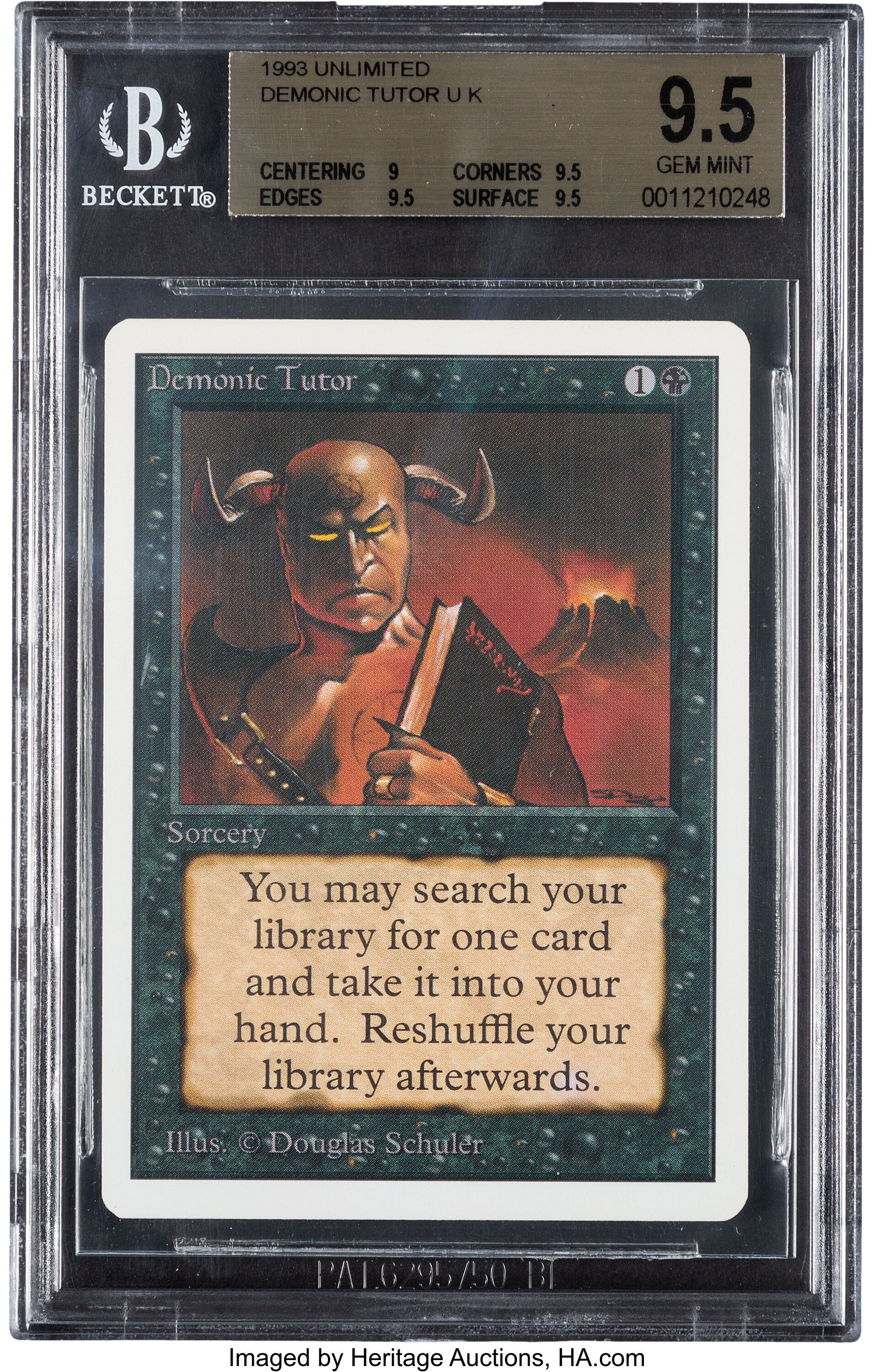 Magic: The Gathering Demonic Tutor Unlimited Edition (Wizards of