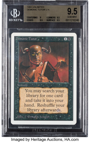 Magic: The Gathering Demonic Tutor Unlimited Edition (Wizards of