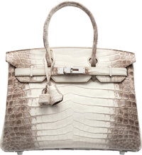 Hermès Birkin Himalayan 30cm White Matte Crocodile Niloticus at 1stDibs  white  alligator birkin bag, birkin bag crocodile white, birkin white crocodile