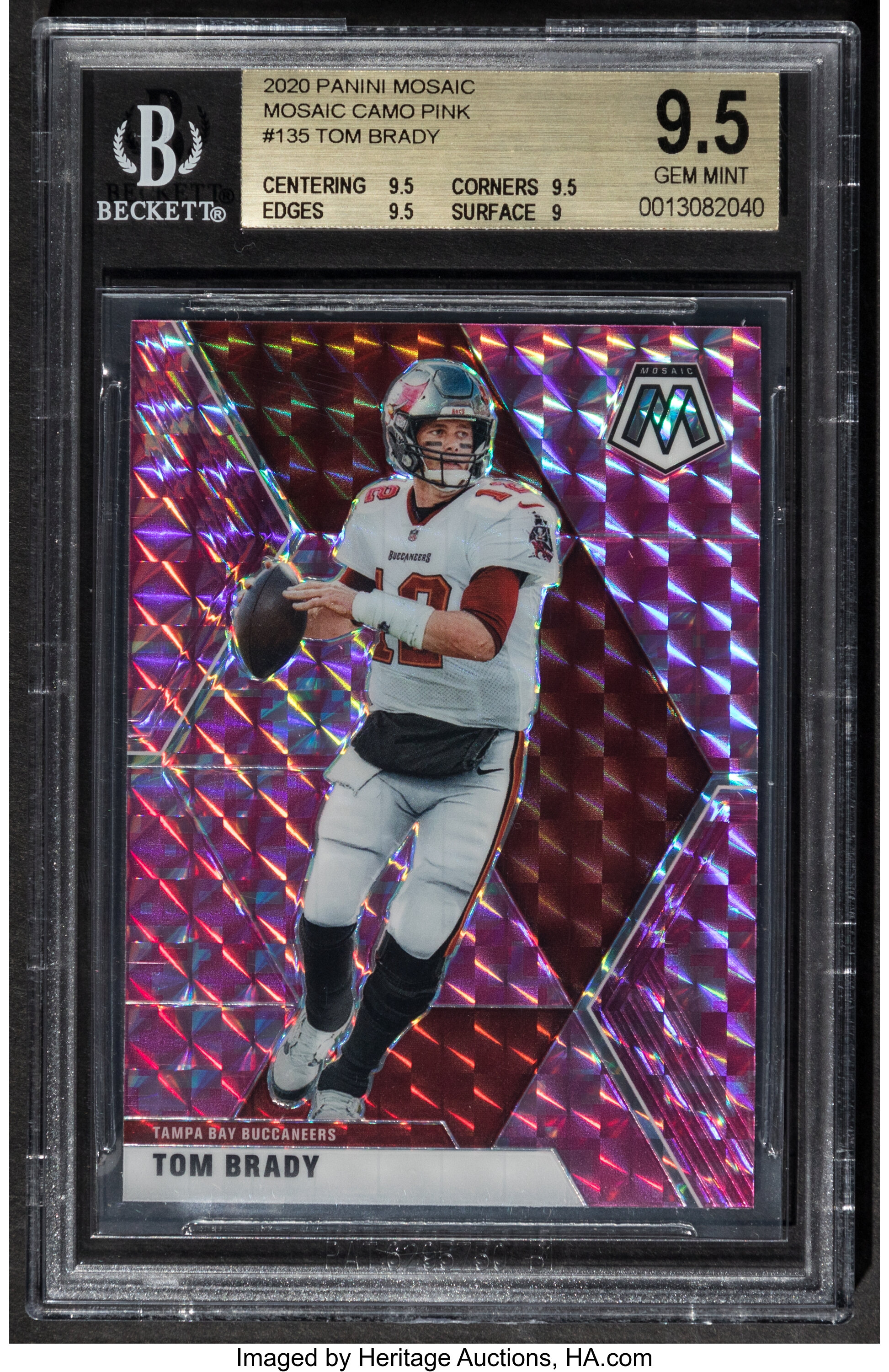 : 2020 Panini MOSAIC TOM BRADY Tampa Bay Buccaneers