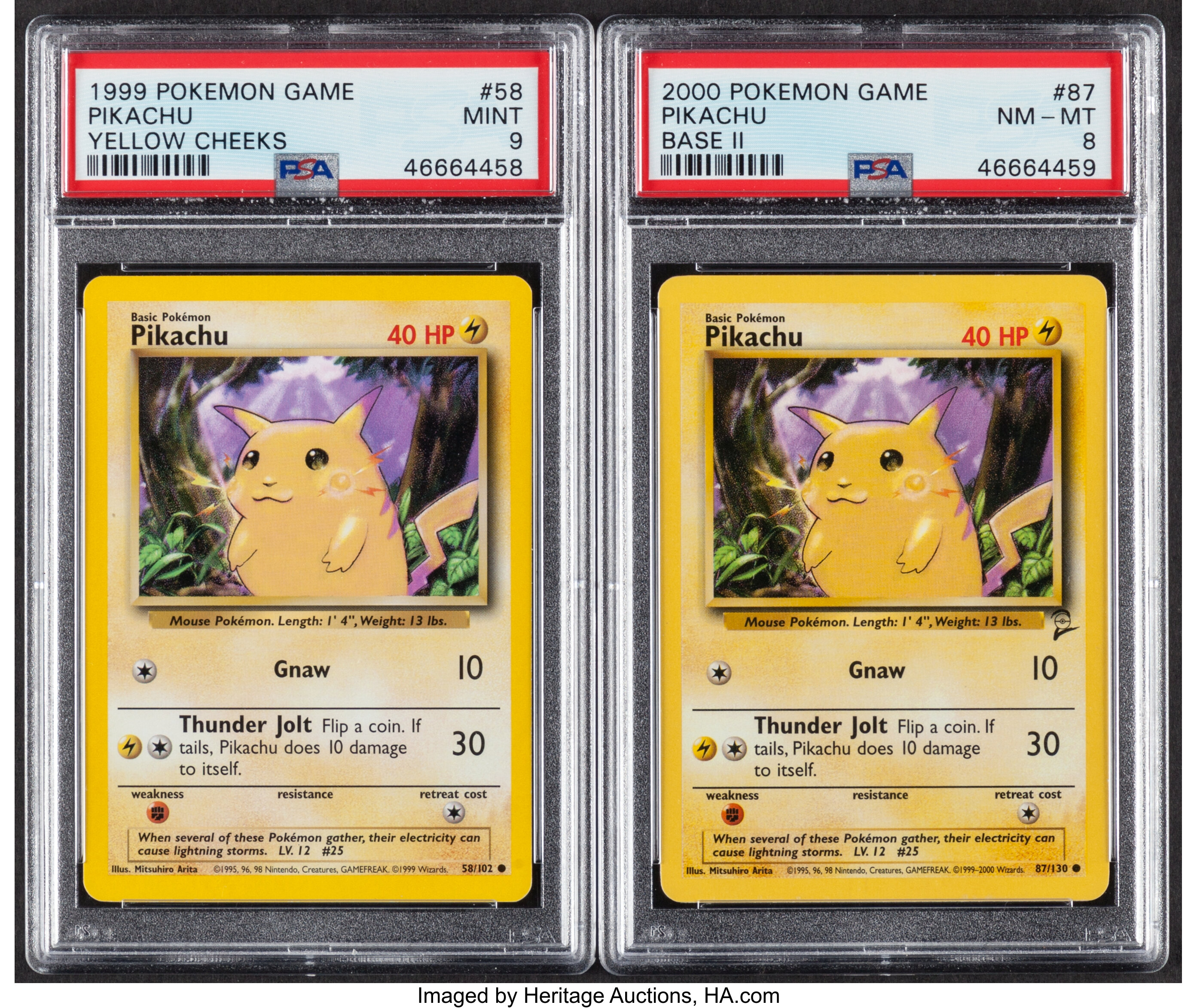 Pokemon - Pikachu (87) - Base Set 2