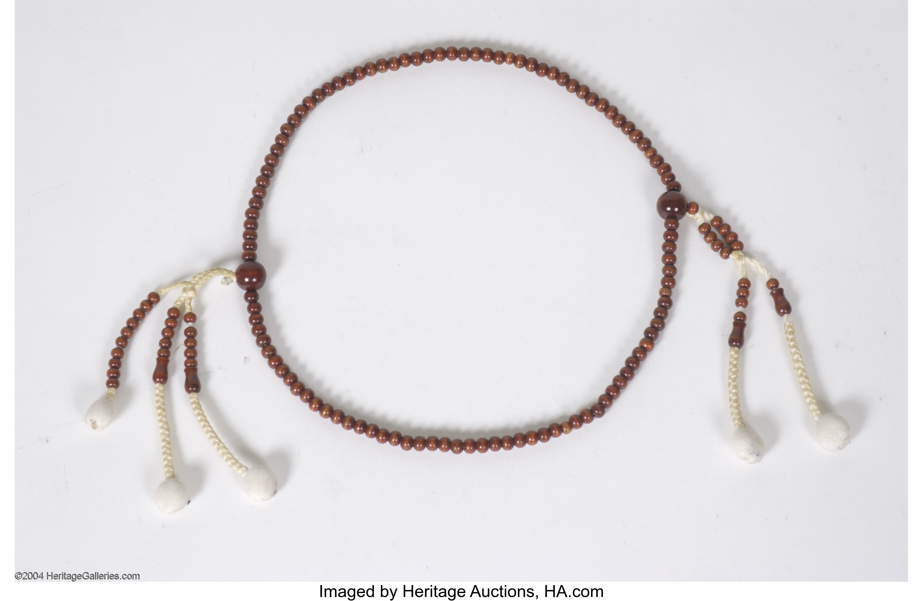 Lot # 517 : JIMI HENDRIX - Jimi Hendrix-owned Purple Crystal Necklace