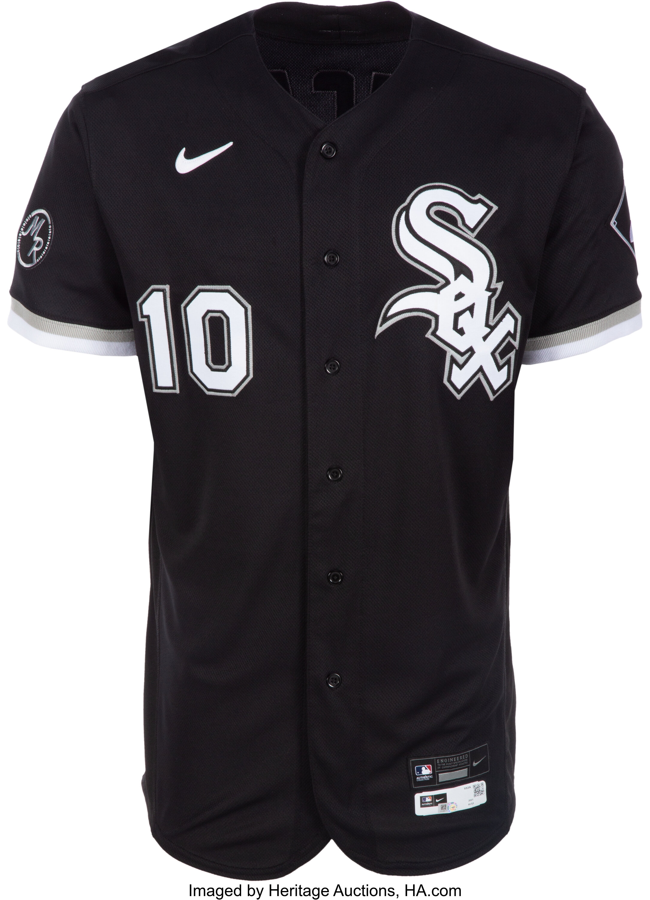 2021 Yoan Moncada Game Worn Chicago White Sox Jersey, MLB Authentic., Lot  #2