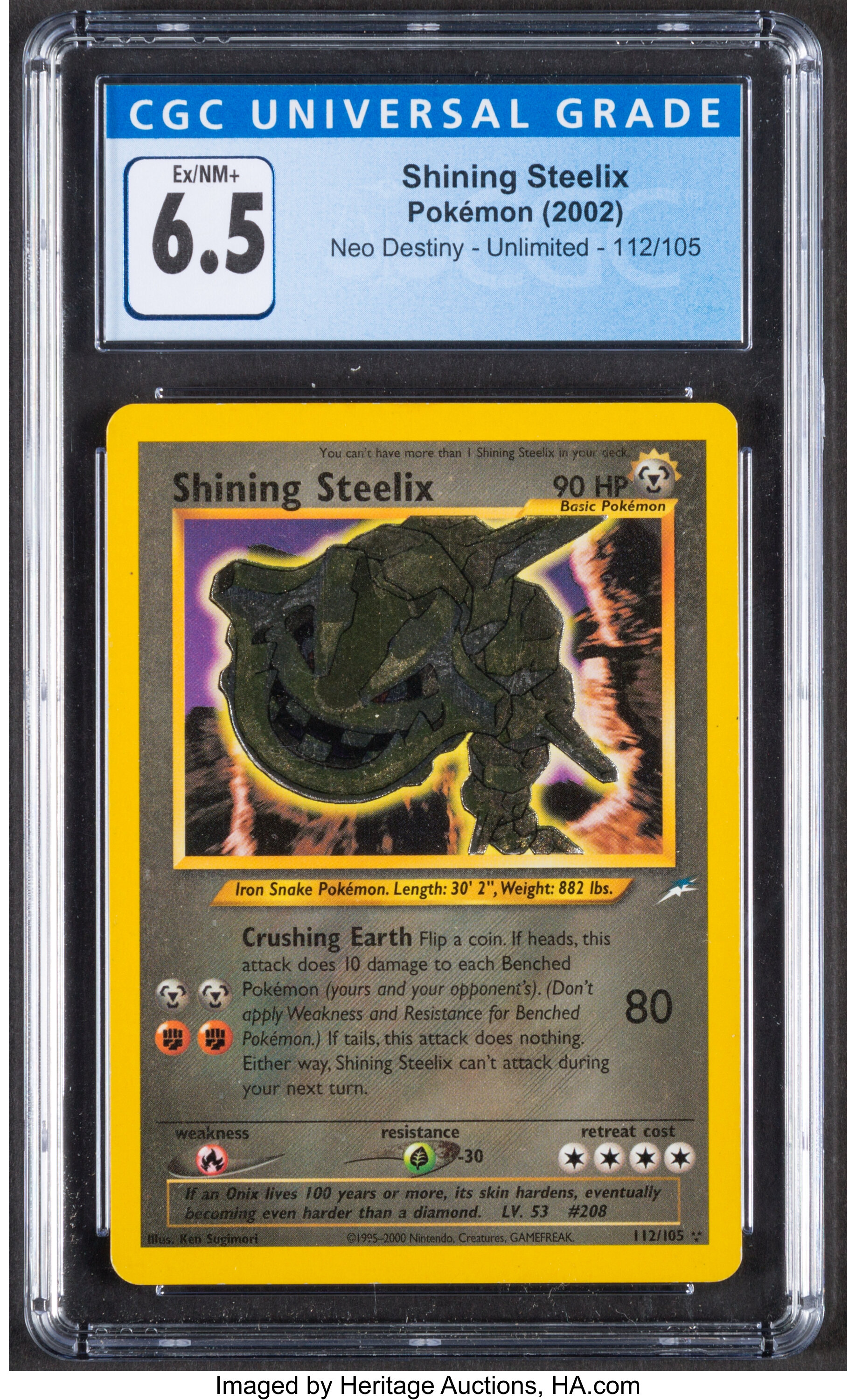 Shiny Steelix ( Onix Evolution ) Pokemon Trade Go
