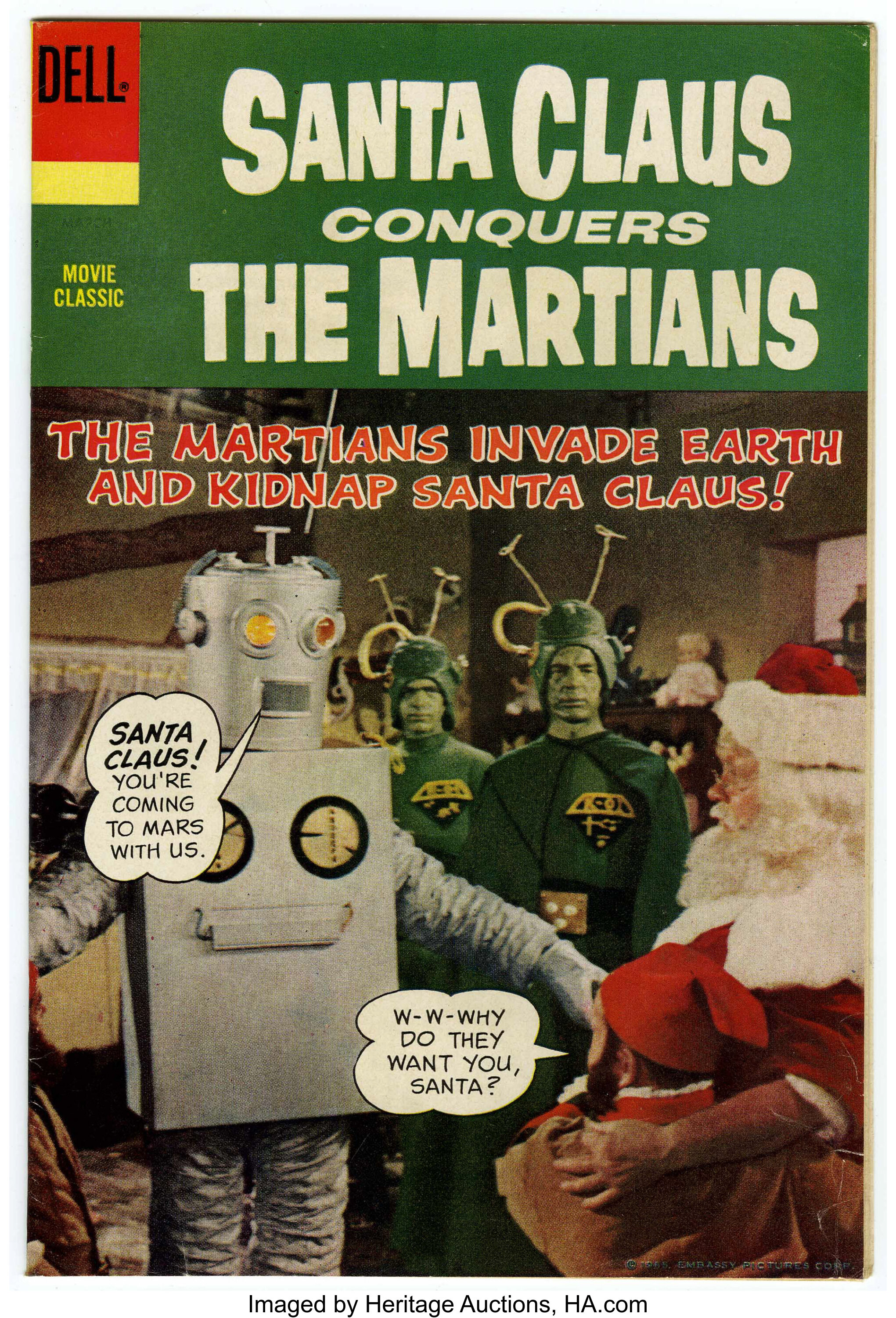 Santa claus sale conquers the martians