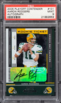 2005 Playoff Contenders Aaron Rodgers (Rookie Ticket Autograph), Lot  #59596