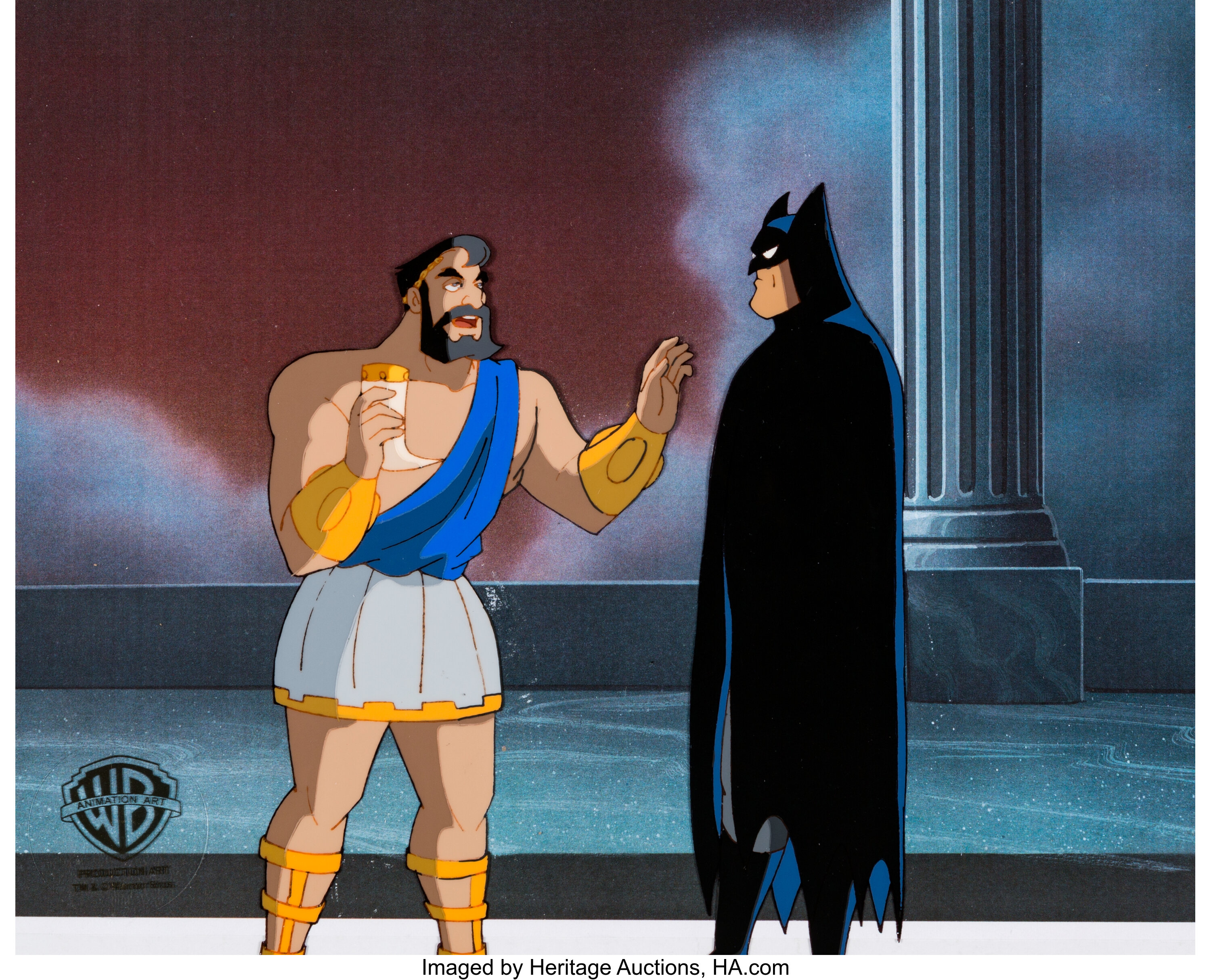 Batman: The Animated Series Maximillian Zeus and Batman Production | Lot  #48281 | Heritage Auctions