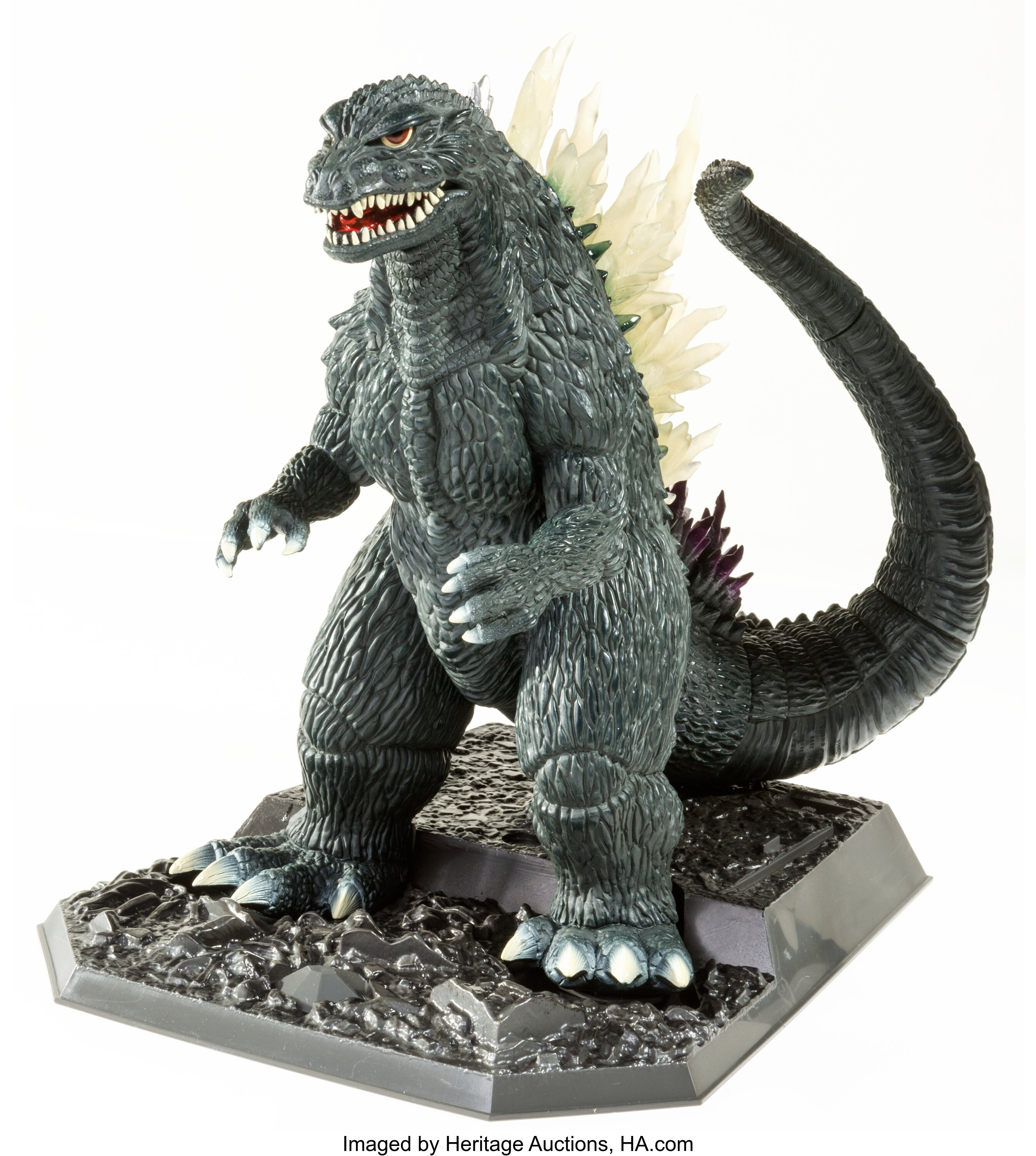 Godzilla 2000 Electronic 13 Figure Bandai 1999 Memorabilia Lot 16130 Heritage Auctions