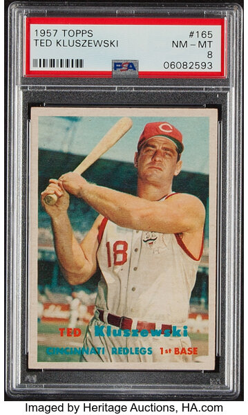 Baseball Player Ted Kluszewski Poster