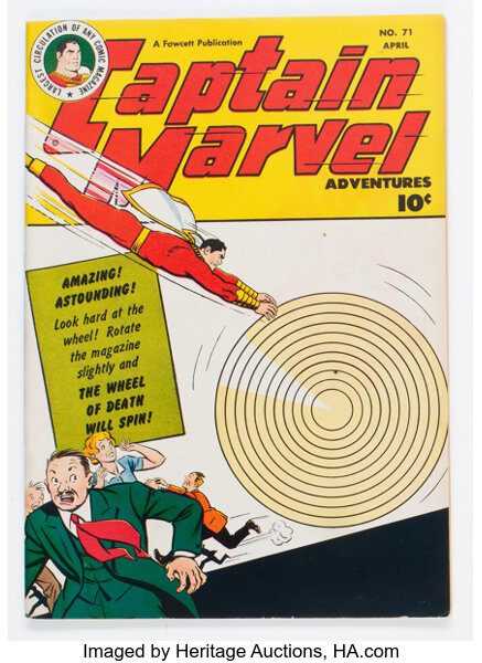 Golden Age (1938-1955):Superhero, Captain Marvel Adventures #71 (Fawcett Publications, 1947) Condition: VF-....