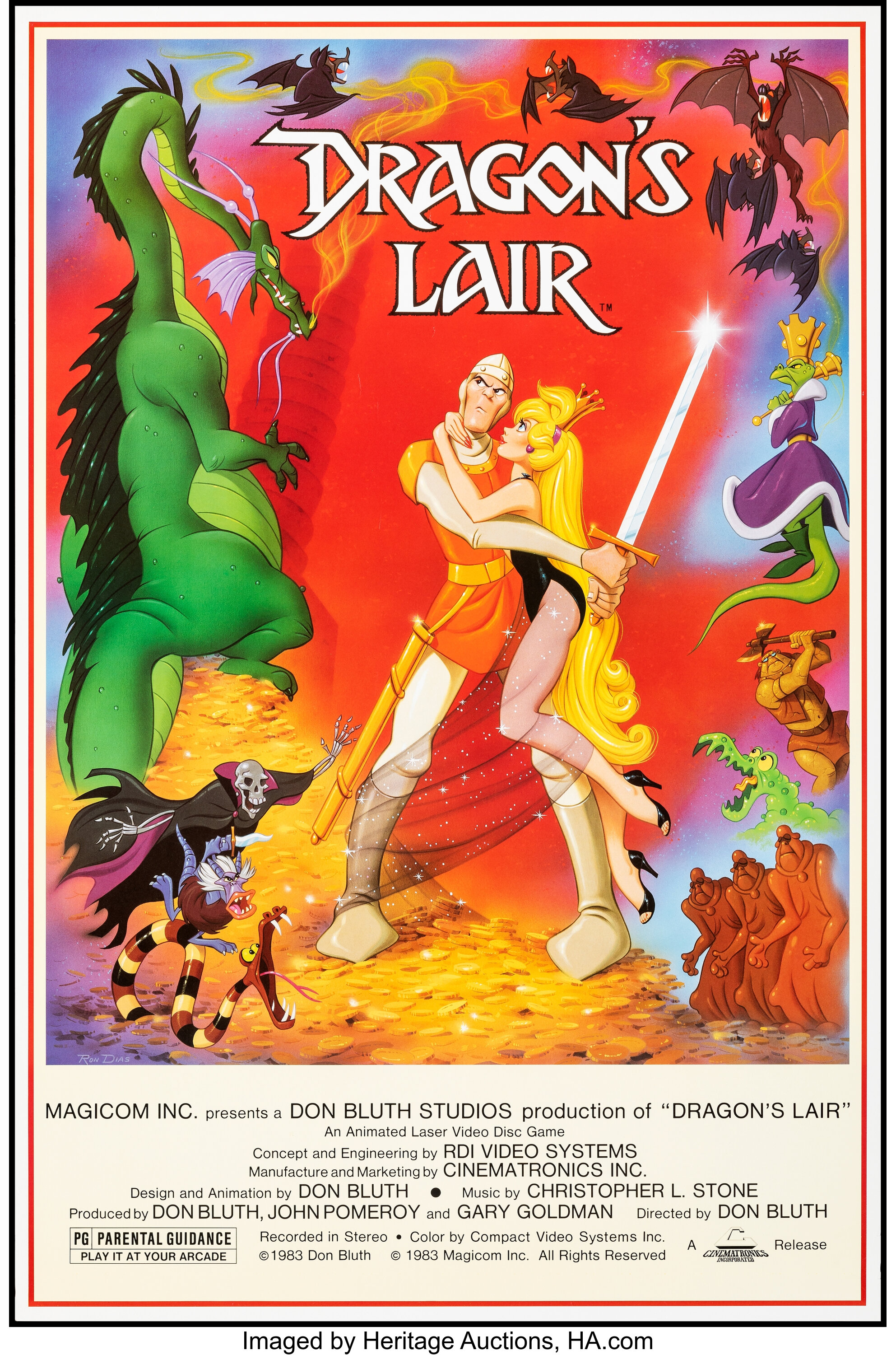 The Dragon' Lair Gym Poster for Sale by James-D-Evans