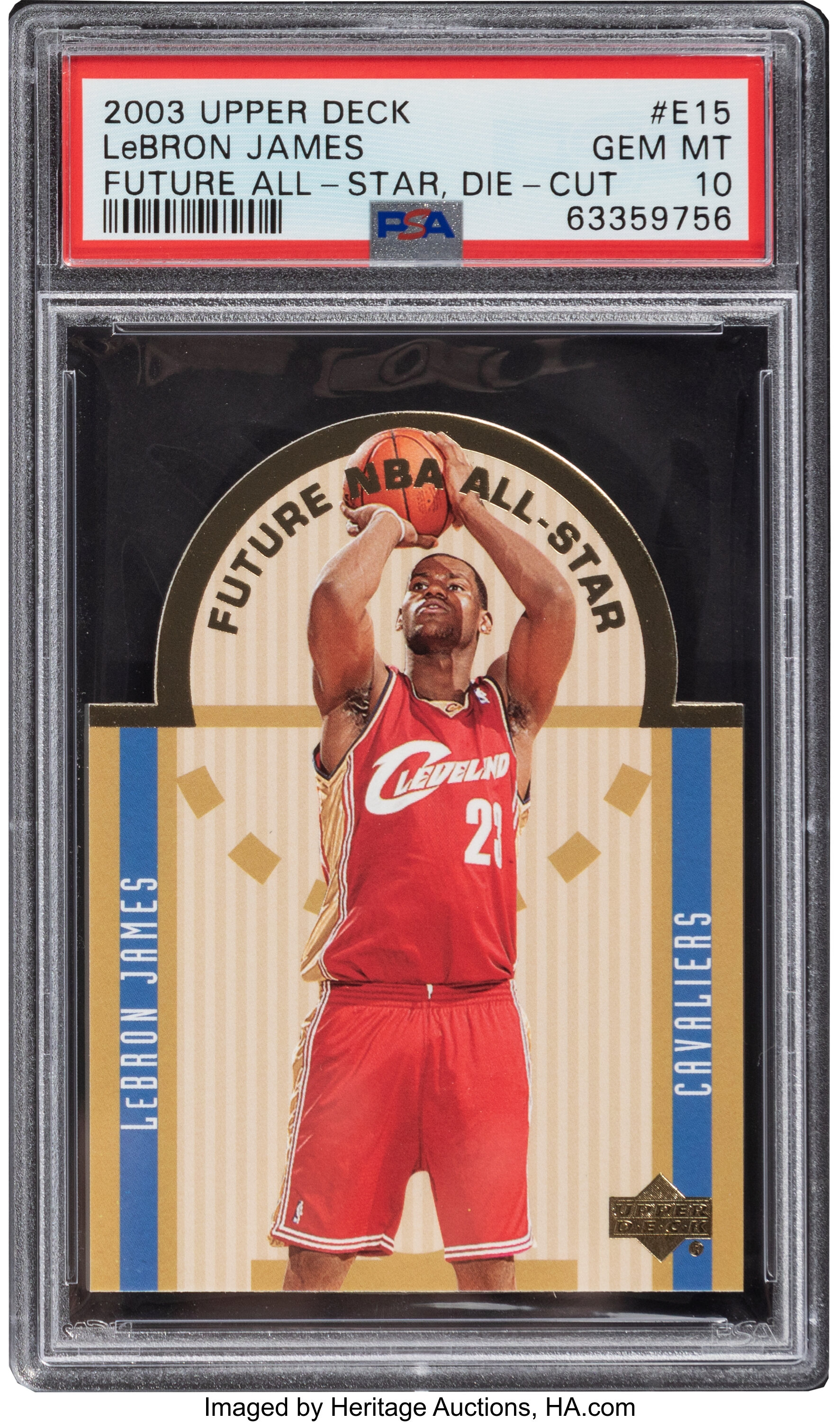 lebron james 2003 upper deck rookie