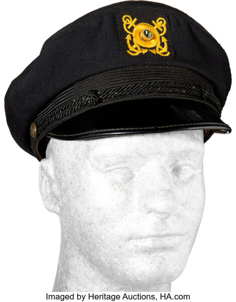 Alan Hale Jr. The Skipper Hat from Gilligan s Island CBS TV Lot 89807 Heritage Auctions