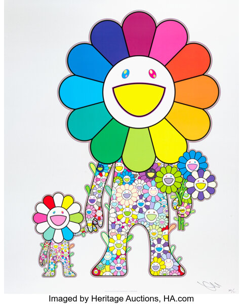 Takashi Murakami Flower Posters for Sale