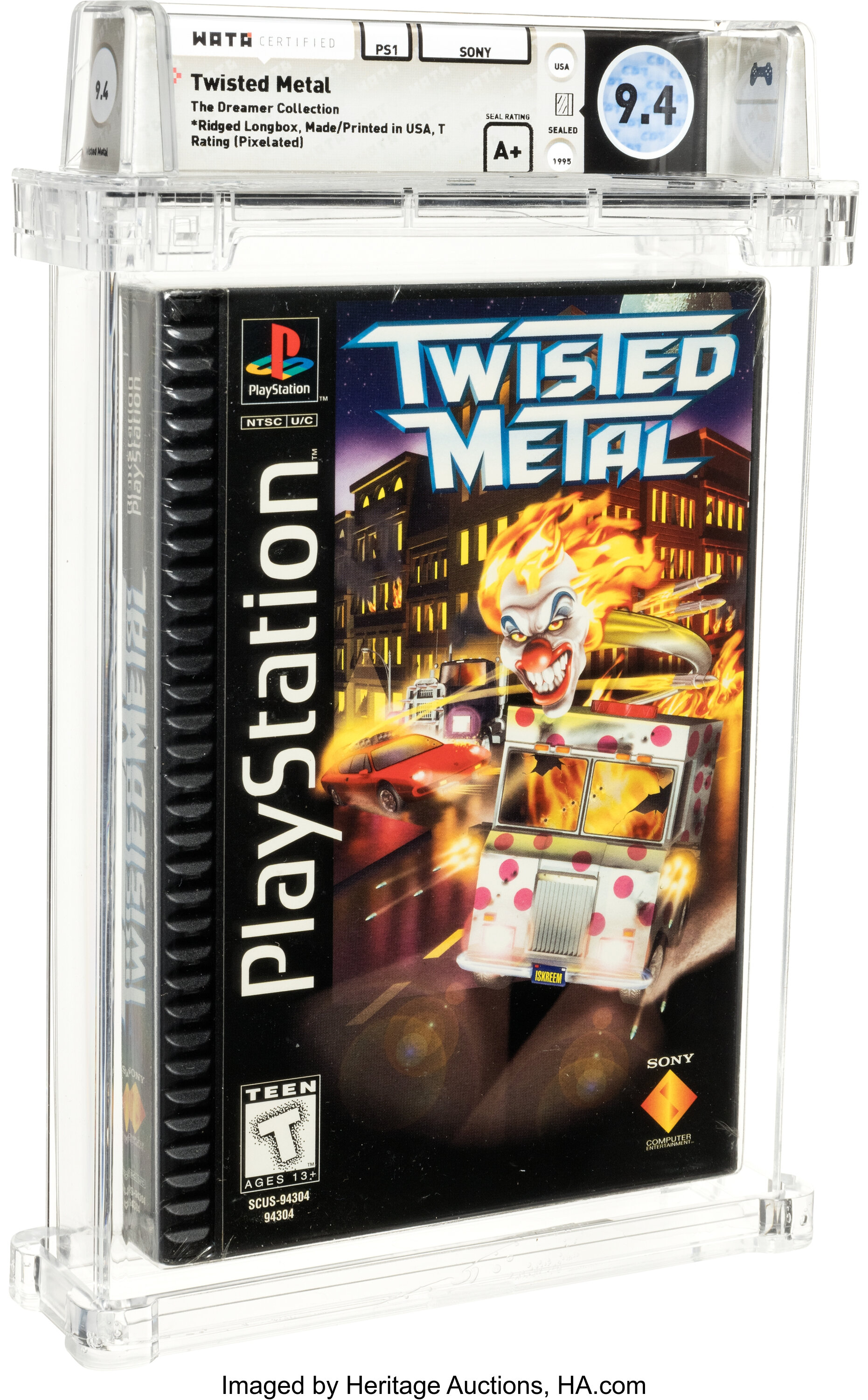 Twisted Metal (Long Box) - PS1 – Games A Plunder