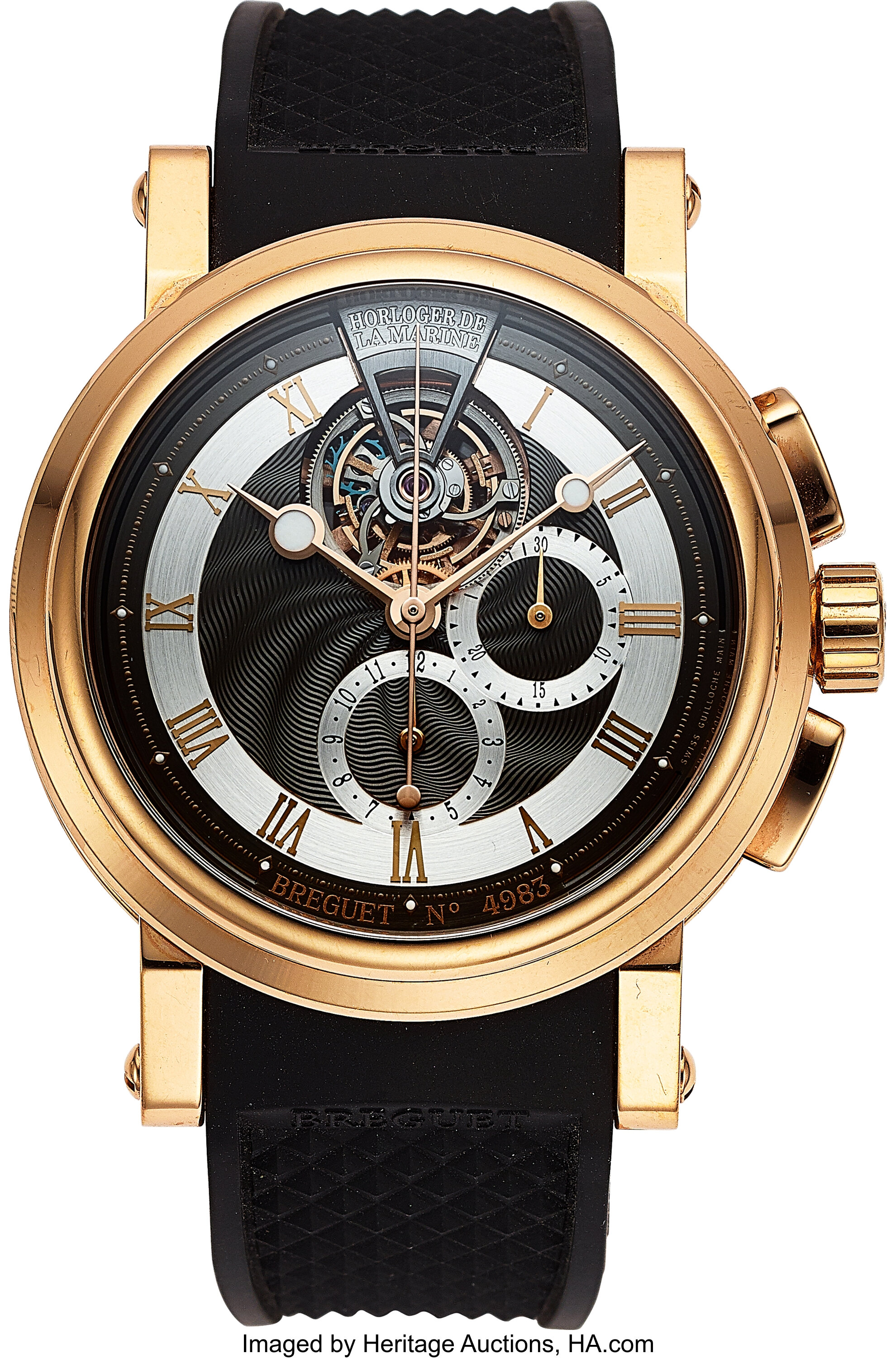 Breguet marine hot sale tourbillon chronograph