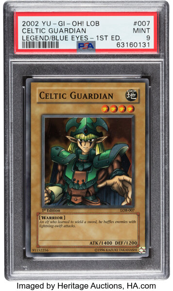 Yu-Gi-Oh! Celtic Guardian #007 First Edition Legend of Blue Eyes