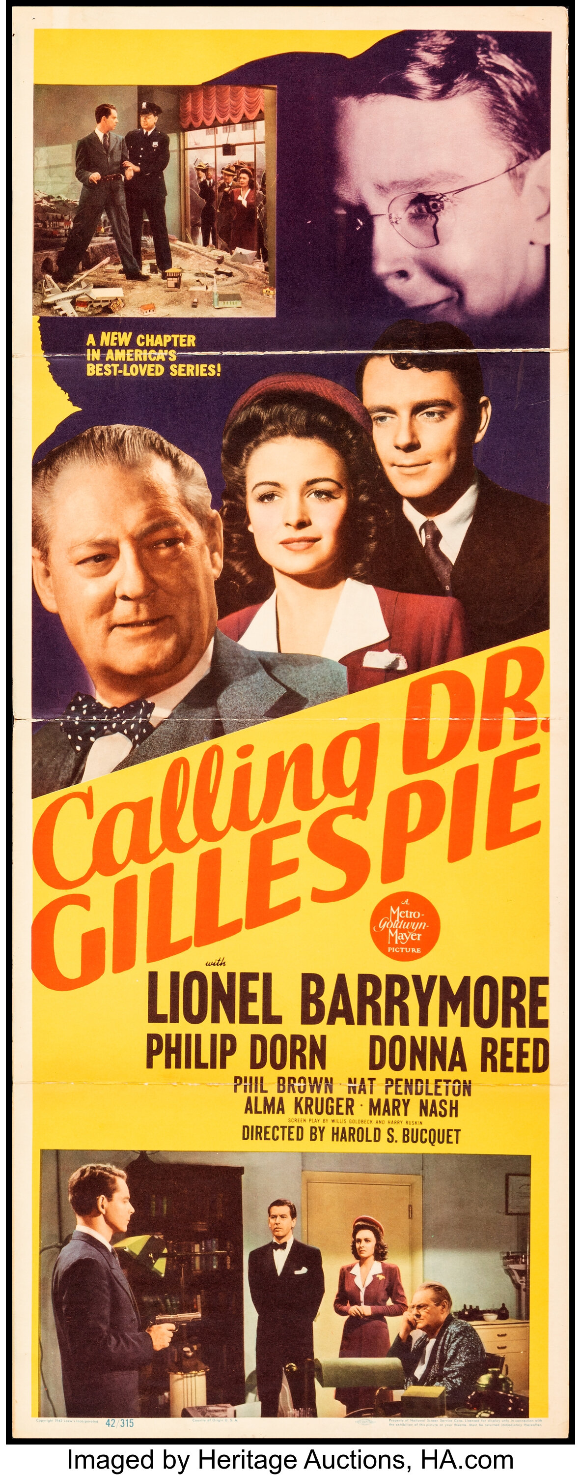 cast of calling dr. gillespie