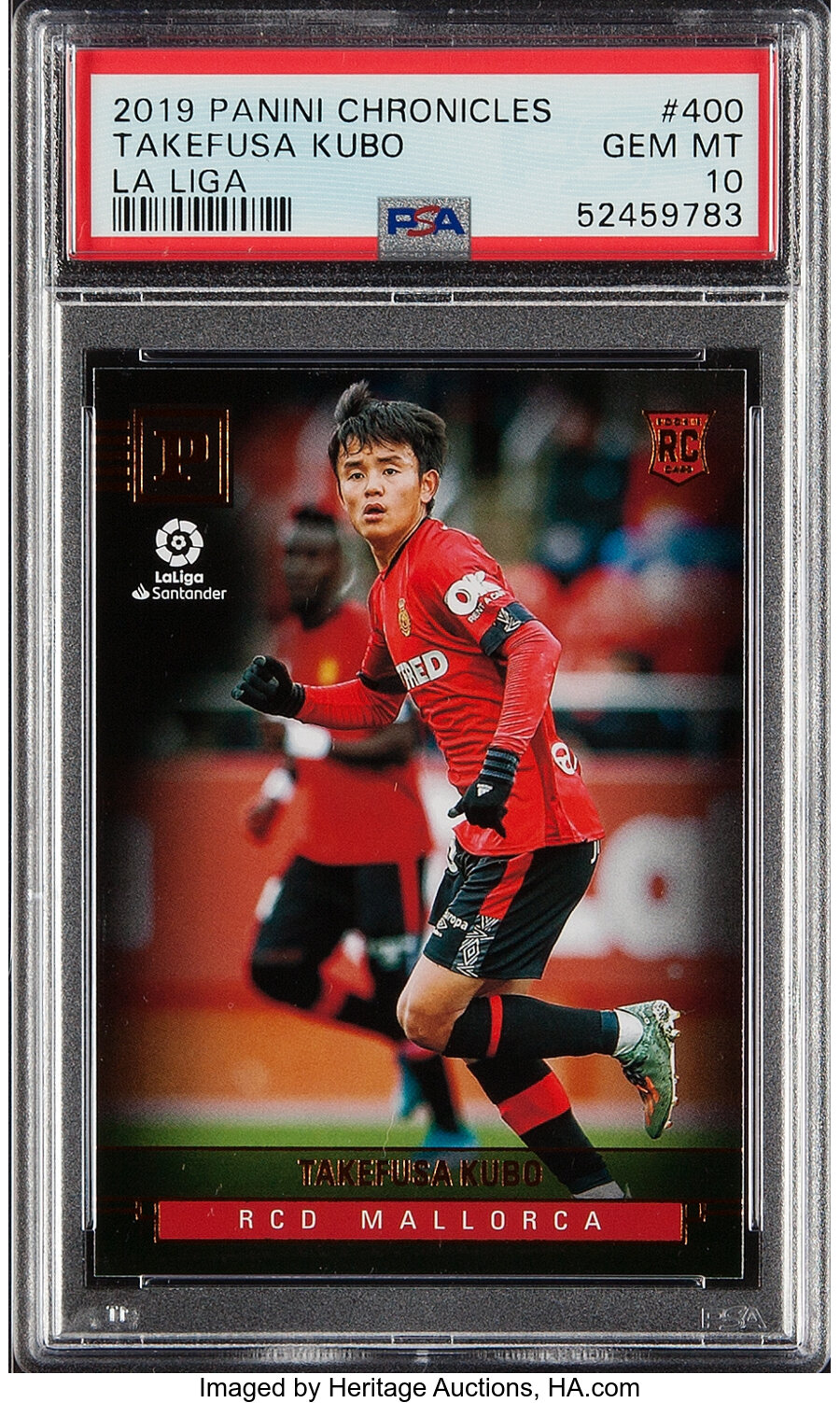 2019 Panini Chronicles La Liga Takefusa Kubo #400 PSA Gem Mint 10