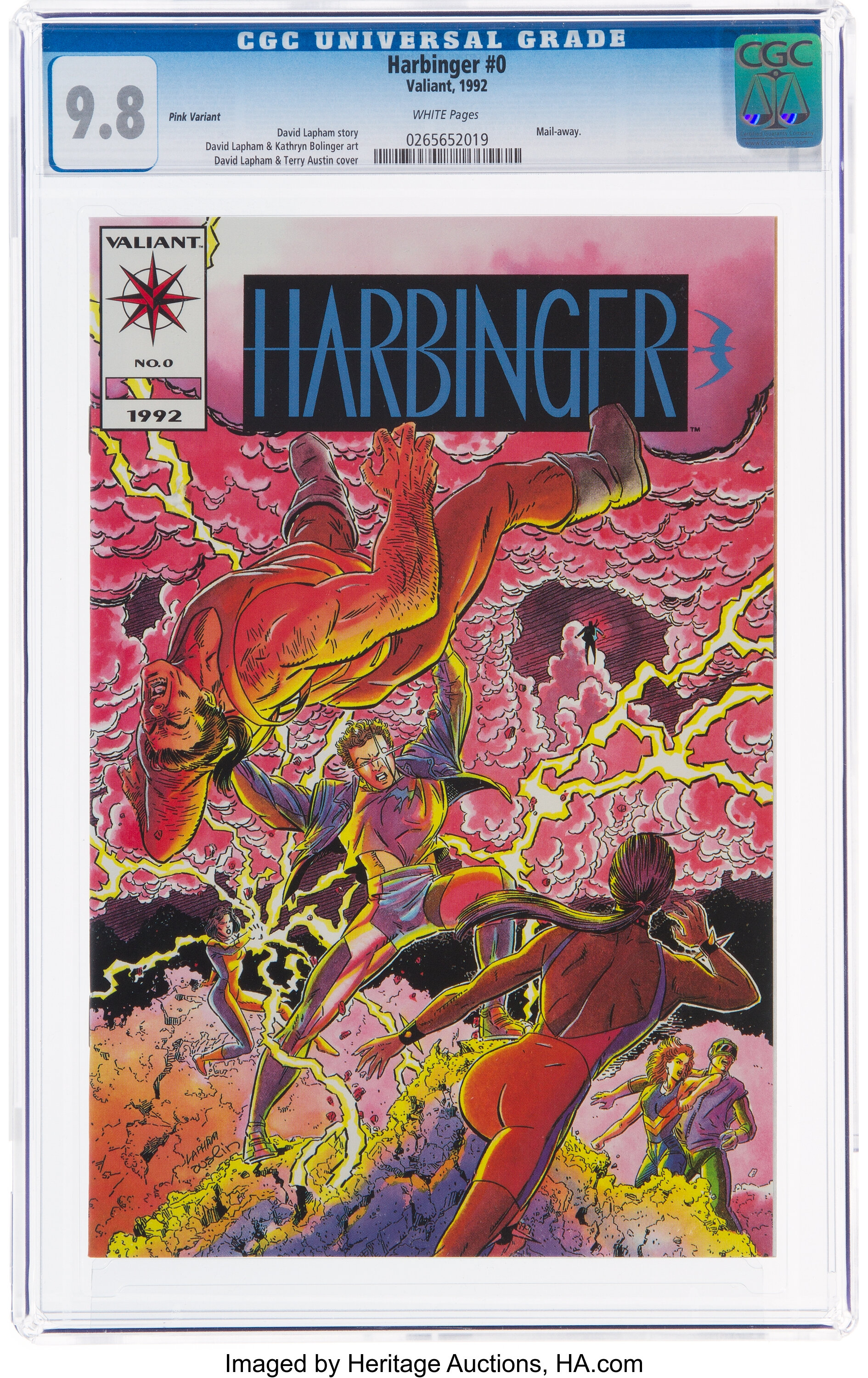 Harbinger online comic bundle CGC