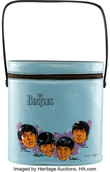 The Beatles Vintage Metal Lunchbox by Aladdin, 1965