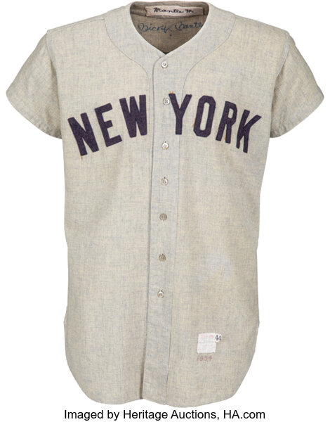 Lot Detail - 1954 Mickey Mantle NY Yankees Game-Used & Autographed