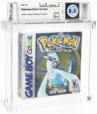 Brand New Sealed Pokemon Fire Red Nintendo Gameboy WATA Graded 8.0 A