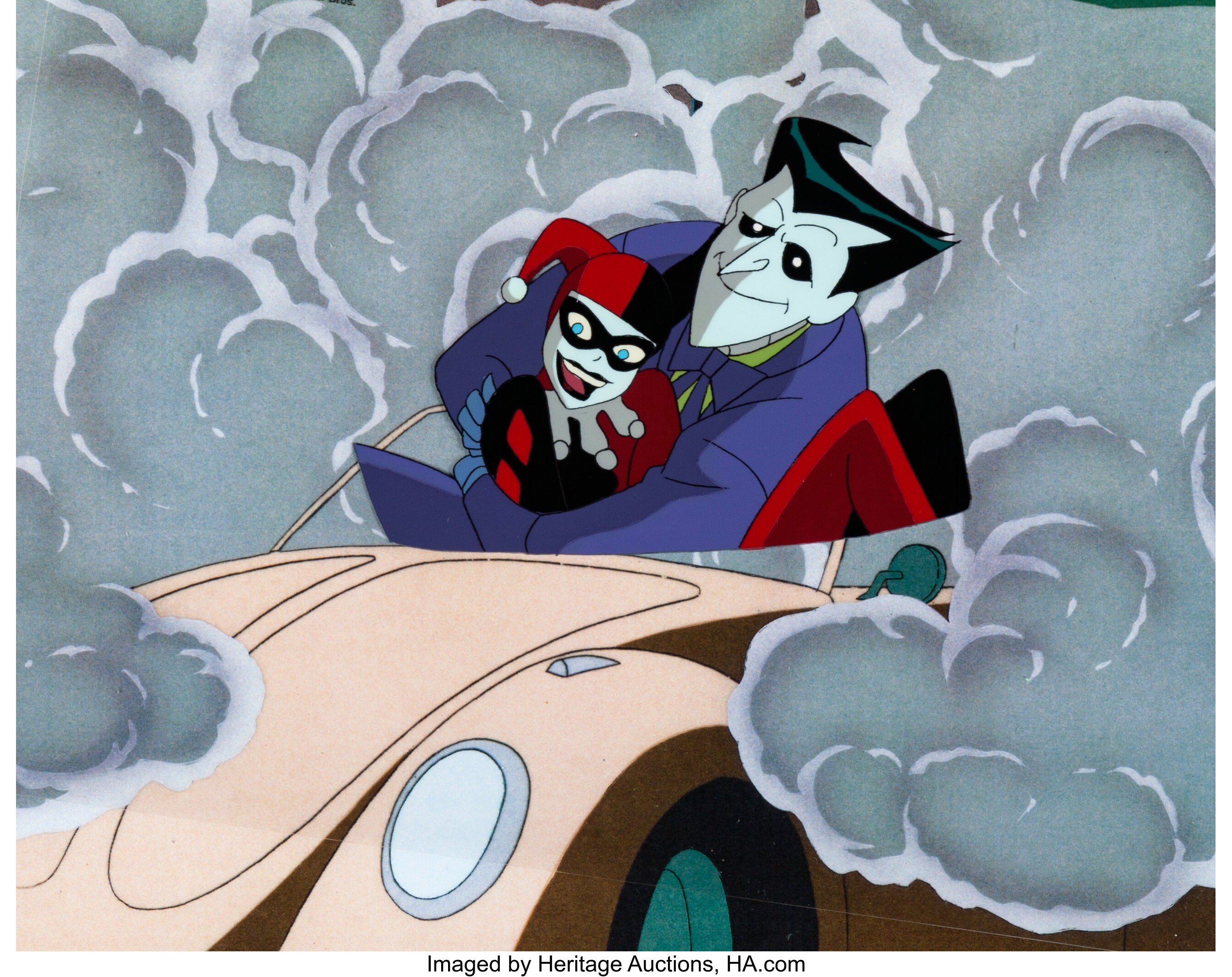 batman animated series joker and harley quinn