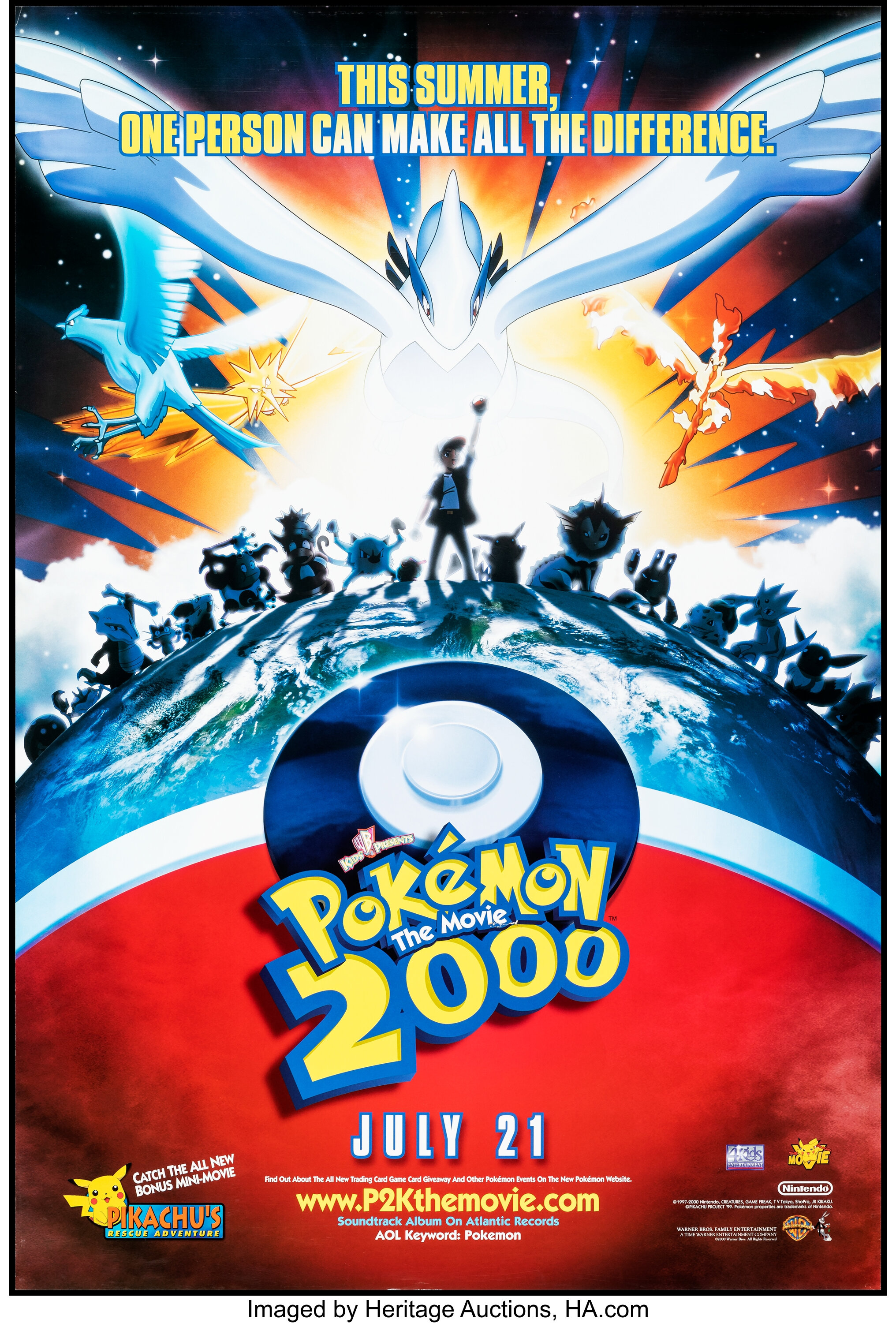 Film Still from Pokemon Poster © 1998 Warner Bros. File Reference #  30996308THA For Editorial Use Only - All Rights Reserved Stock Photo - Alamy